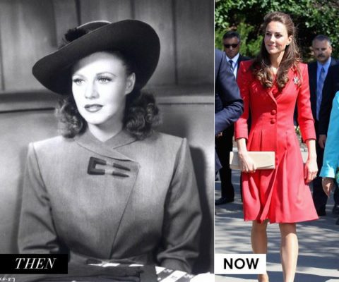 Ginger Rogers and Kate Middleton