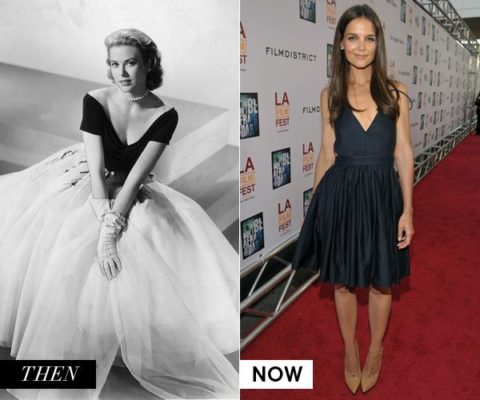 Grace Kelly and Katie Holmes