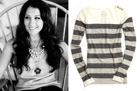 Left: Belynda MacPherson. Right: Banjo & Matilda sweater, $535 (holtrenfrew.com), photography by Carlo Mendoza (styling by breanna gow for judyinc.com).