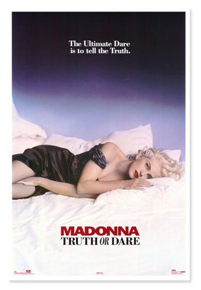 Truth or Dare Madonna Movie Poster