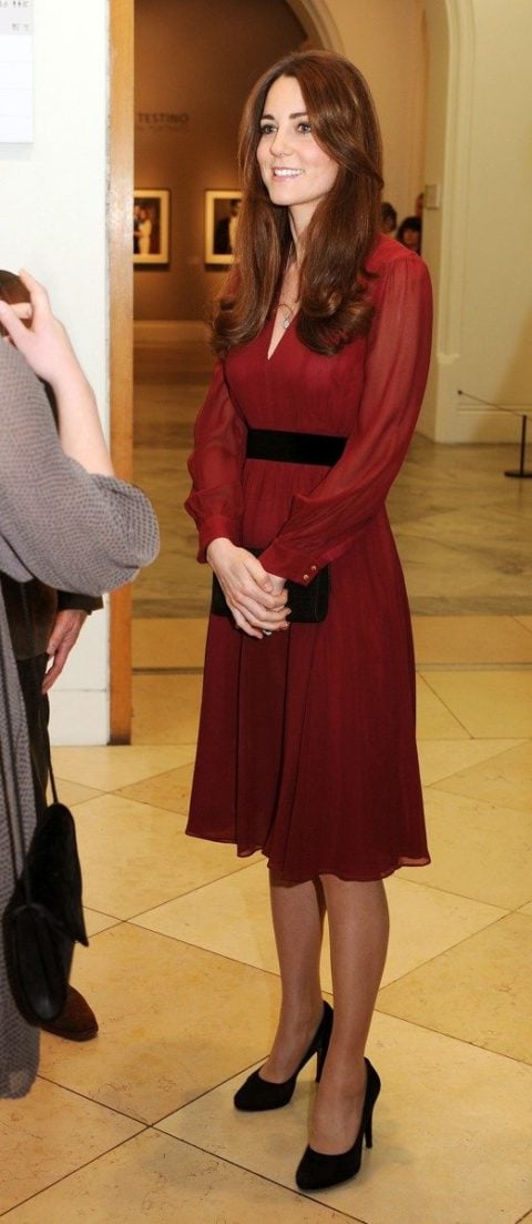 Catherine, Duchess of Cambridge Portrait By Paul Emsley Is Unveiled At The National Portrait Gallery