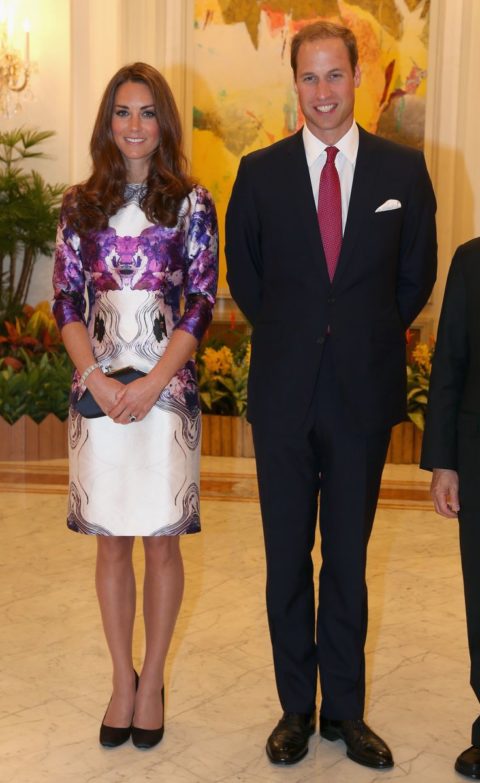 Kate Middleton Prabal Gurung The Duke And Duchess Of Cambridge Diamond Jubilee Tour - Day 1