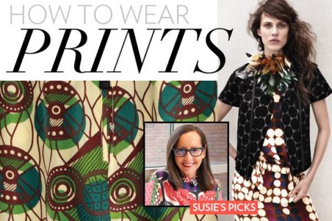 Susie Sheffman: How to wear prints