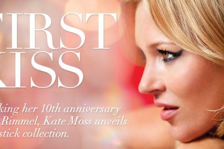 Kate Moss: First kiss