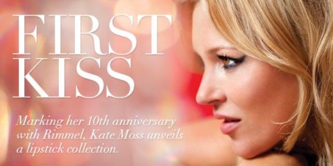 Kate Moss: First kiss