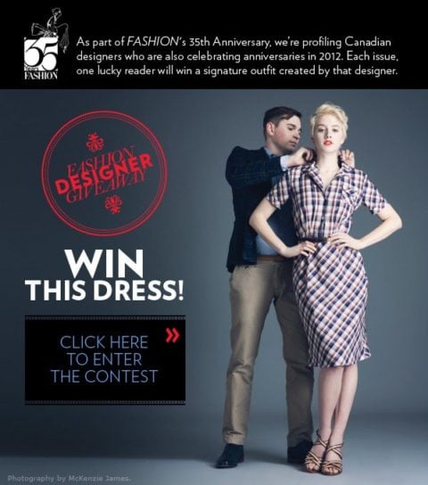 FASHION designer giveaway: Enter to win a designer dress by Brian Bailey