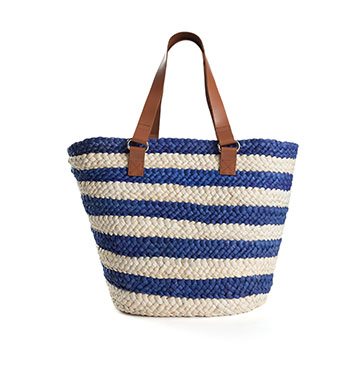Daily steal: Striped straw tote, $29 - FASHION Magazine