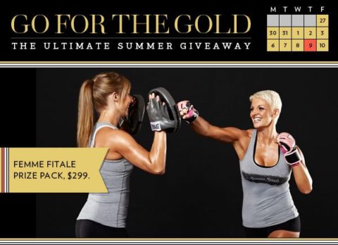 Go for the gold! Enter to win an eight-week boxing session at Femme Fitale
