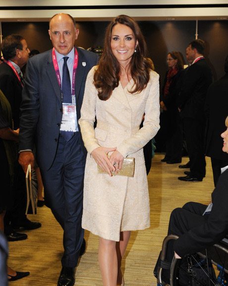 Kate Middleton at the Paralympic opening ceremony