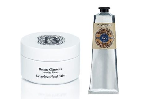 Diptyque Luxurious Hand Balm L’Occitane Shea Butter Foot Cream
