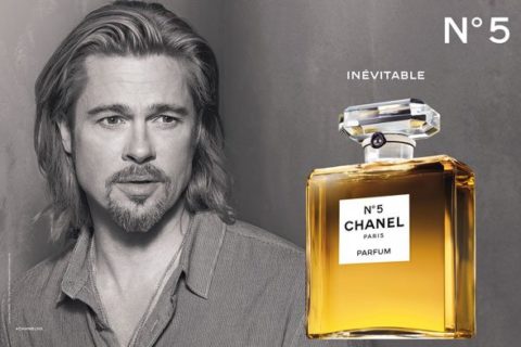 Brad Pitt For Chanel No. 5