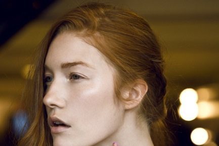 Chloe Comme Parris Spring 2013 backstage beauty