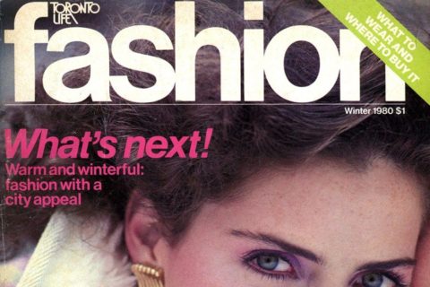 FASHION Magazine Cover 1980 Winter