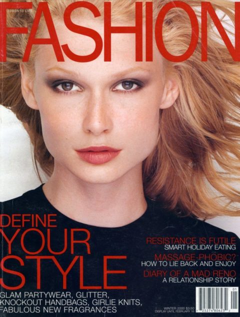 FASHION Magazine Cover 2000 Winter