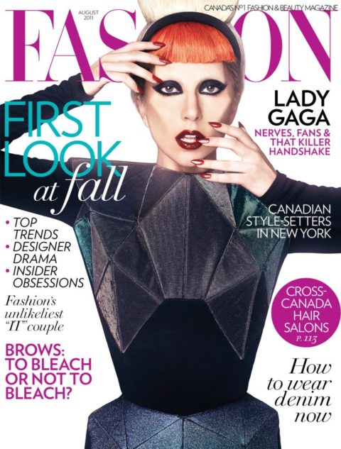 FASHION Magazine Cover 2011 August