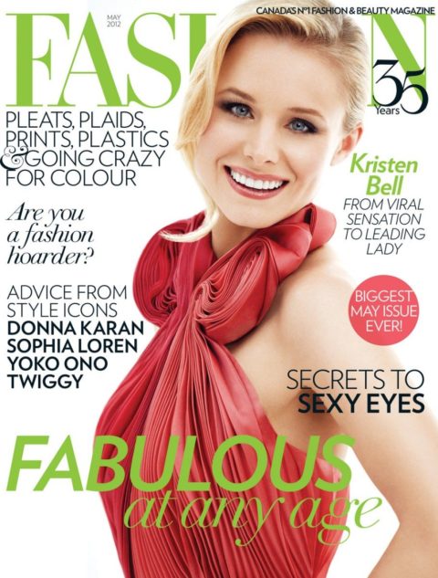 FASHION Magazine Cover 2012 May