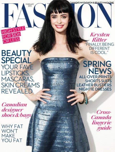 FASHION Magazine Cover 2013 February