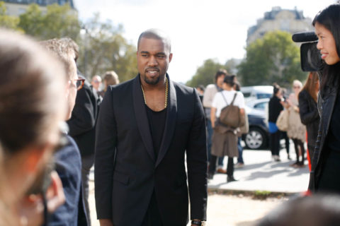 Kanye West Paris Fashion Week Spring 2013