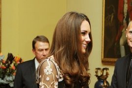 Kate Middleton Alice by Temperley Royal Reception For Team GB Olympic And Paralympic Medalists