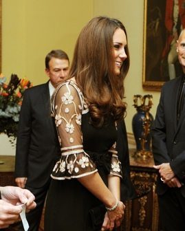 Kate Middleton Alice by Temperley Royal Reception For Team GB Olympic And Paralympic Medalists