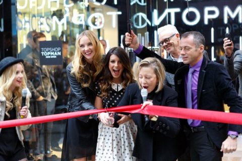Topshop Vancouver Opening
