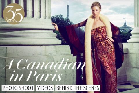 Photo shoot: A Canadian in Paris
