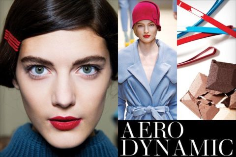 Beauty magnified: Examining the aviation-inspired beauty look on Cacharel’s Fall 2012 runway