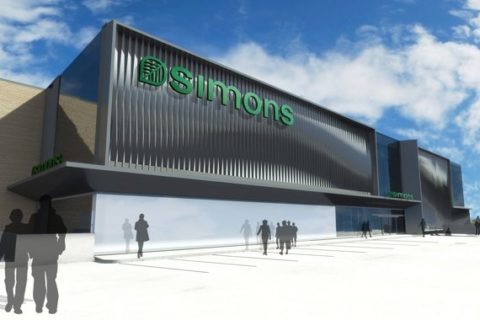 Simons opening at West Edmonton Mall