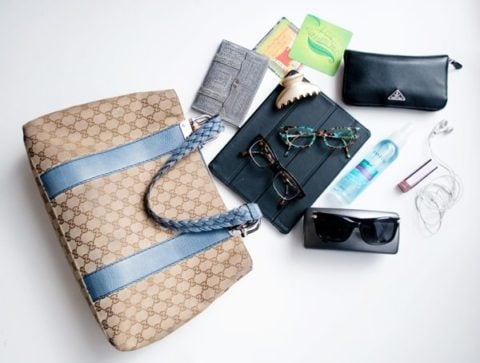 What's In Your Bag Lisa Ray Gucci purse