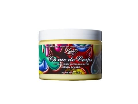 Kiehl's Creme de Corps Soy Milk & Honey Whipped Body Butter Kenny Scharf
