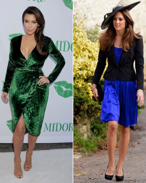 Kim Kardashian Kate Middleton Returned Dresses