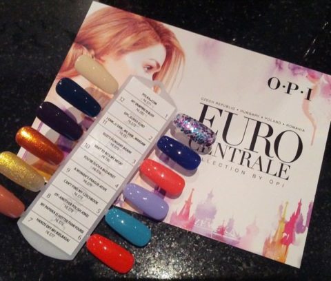 OPI Euro Centrale collection Spring 2013 nail polish
