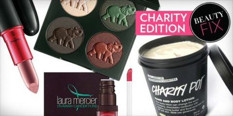 Beauty Fix Beauty Products with Charitable Donations