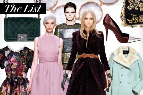 Fall Winter 2012 Trends for Holiday