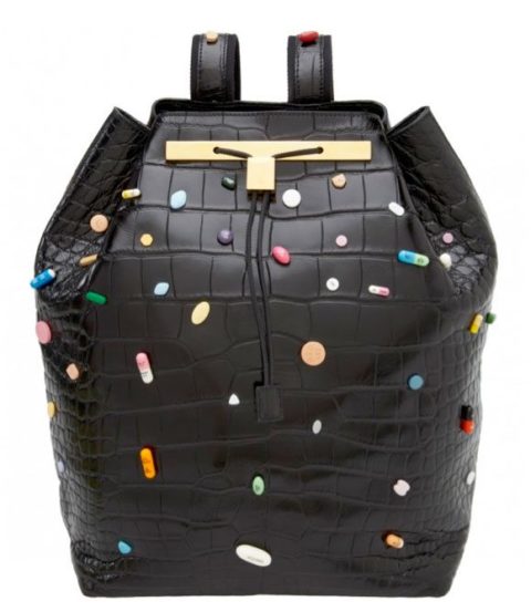 The Row Damien Hirst Croc Backpack