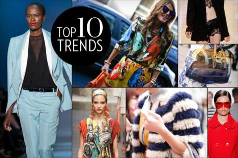Top 10 Fashion Trends Spring 2013