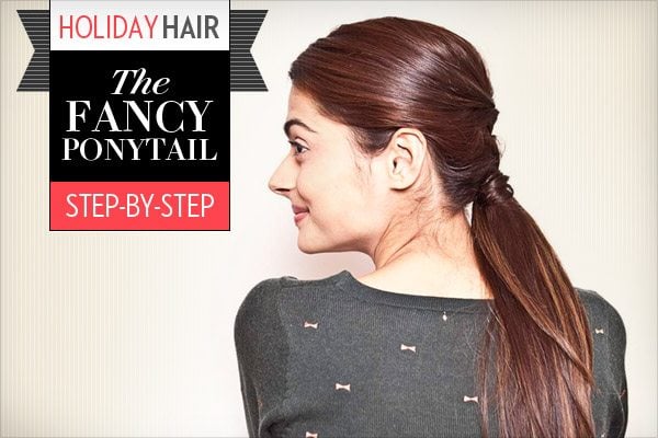 Holiday hair: 5 easy steps to creating a fancy ponytail that's party-ready  - FASHION Magazine