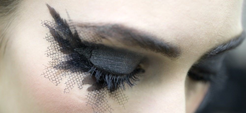 Forget false lashes: At Chanel Couture Spring 2013 it's all about fabric  appliques on the eyes - FASHION Magazine