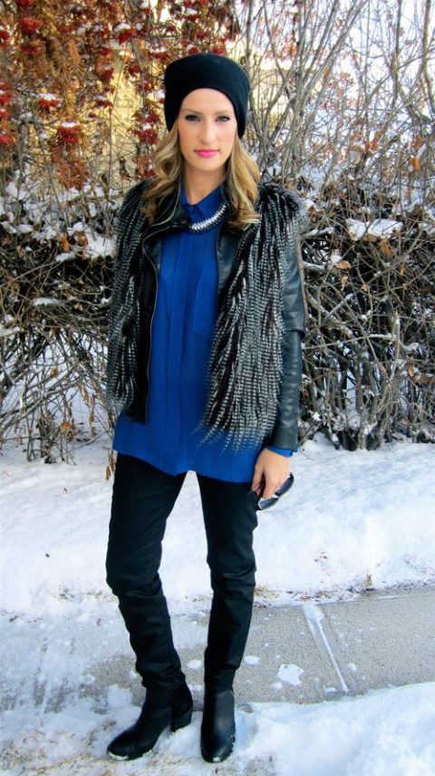 How to wear fur Stephanie Koch
