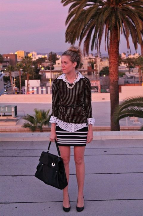 How to wear stripes Whitney Cosgrave