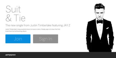 Justin Timberlake Creative Director MySpace