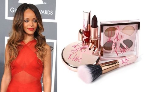 Rihanna MAC makeup RiRi Hearts MAC