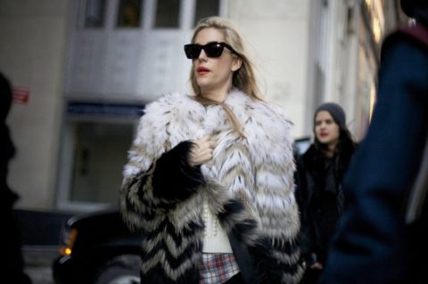 Fall 2013 Trends Fur Street Style New York Fashion Week Joanna Hillman