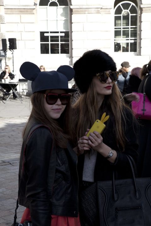 Fall 2013 Trends Hats Street Style London Fashion Week