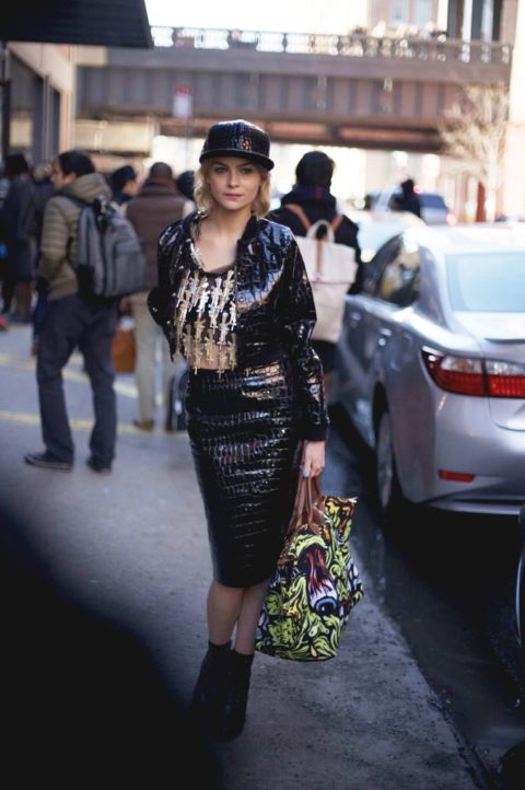 Fall 2013 Trends Hats Street Style New York Fashion Week Leigh Lezark
