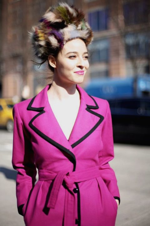 Fall 2013 Trends Pink Street Style New York Fashion Week