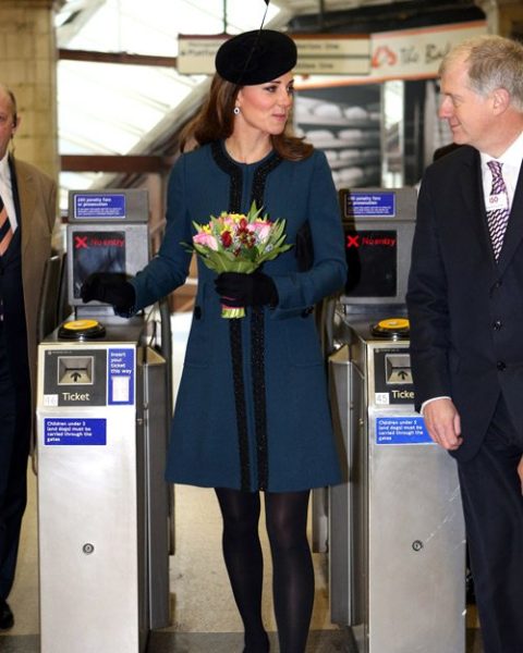 Kate Middleton London Underground By Malene Birger