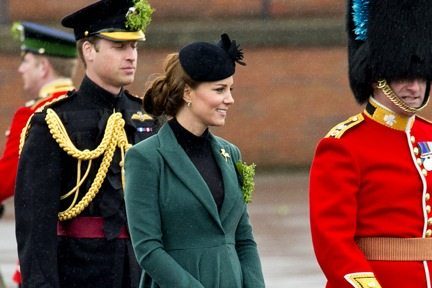 Kate Middleton St Patricks Day 2013