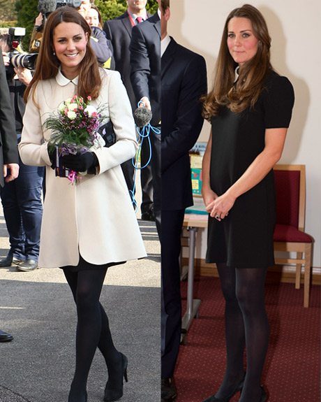Kate Middleton baby bump Child Bereavement UK Visit