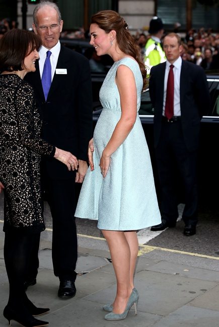 Kate Middleton baby bump Emilia Wickstead